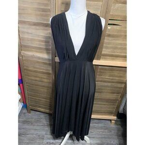 Pelicana Dress Womens Size Large Black